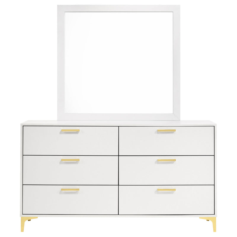 James - 6 Drawer Dresser With Mirror