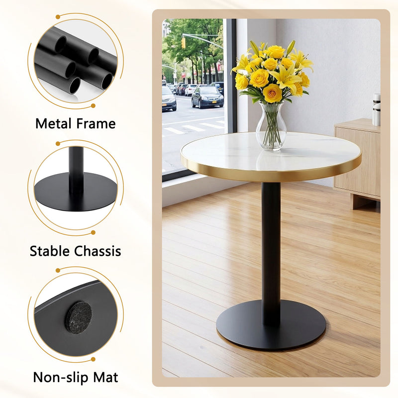 Elegant Round Bistro Table