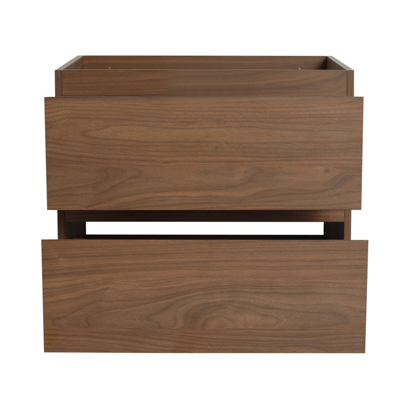 Wall Mounted Bathroom Vanity With Sink, 2 Soft Close Drawers
