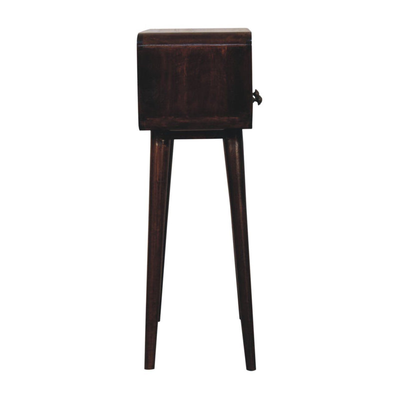 Solid Wood Curved Console Table
