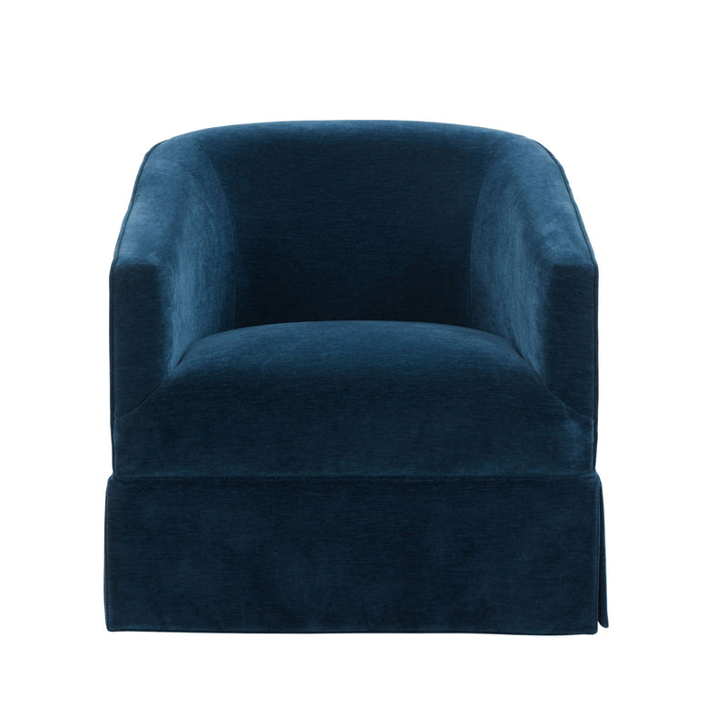 Elm - Skirted Swivel Chair