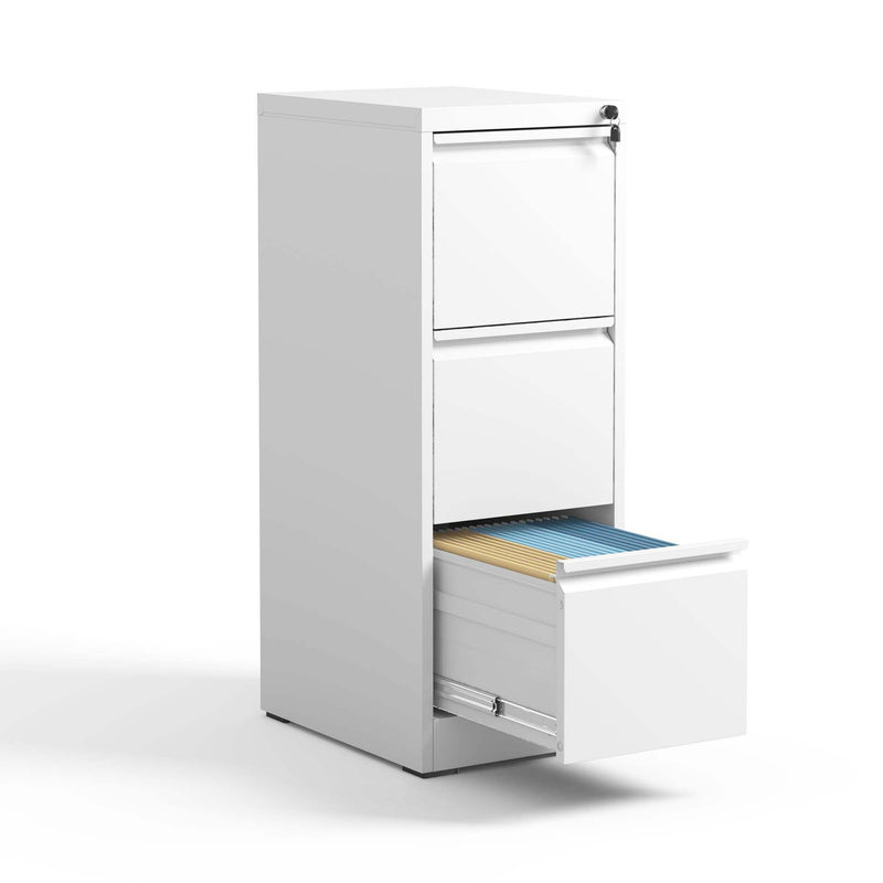 Steel Drawer Vertical File Cabinet With Lock For A4 Legal / Letter Size