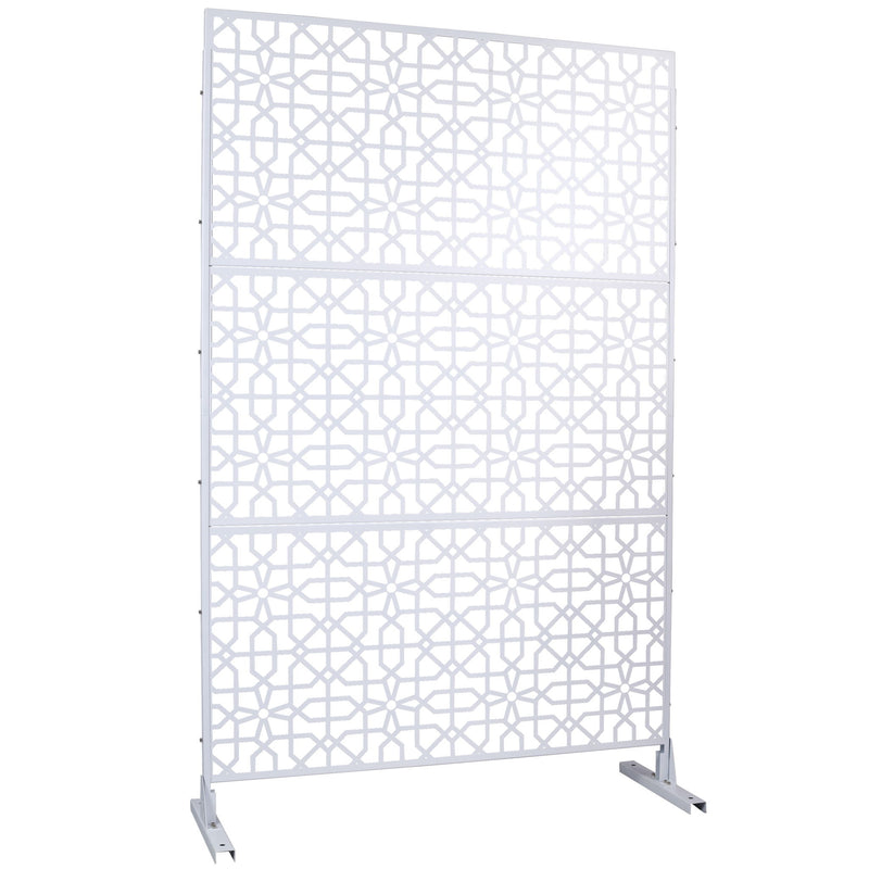 Outdoor & Indoor Metal Freestanding Decorative Privacy Screen
