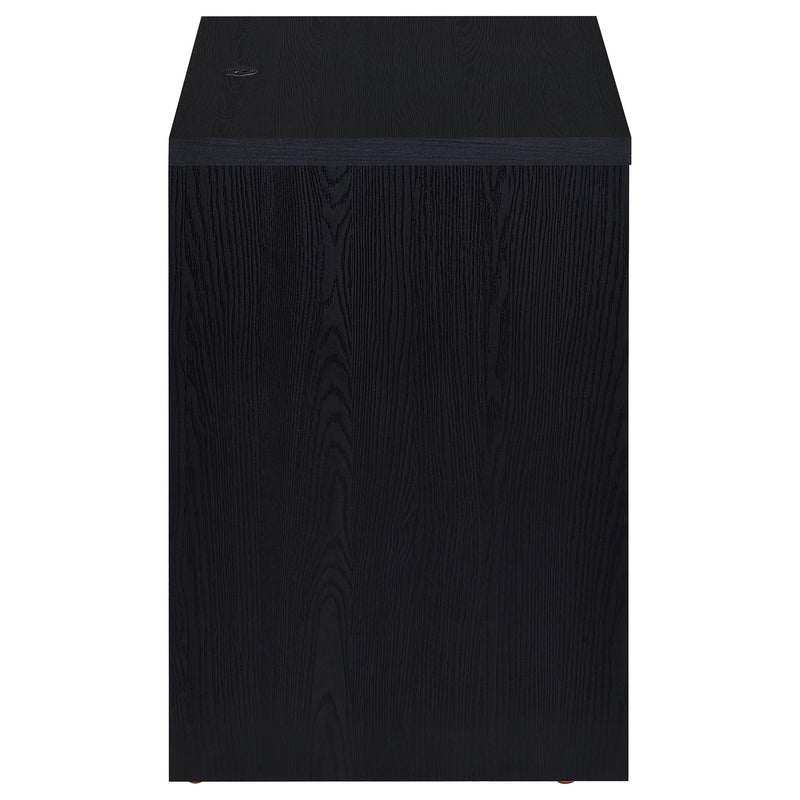 Geary - 2 Drawer Nightstand With LED Lights And USB Charging Ports