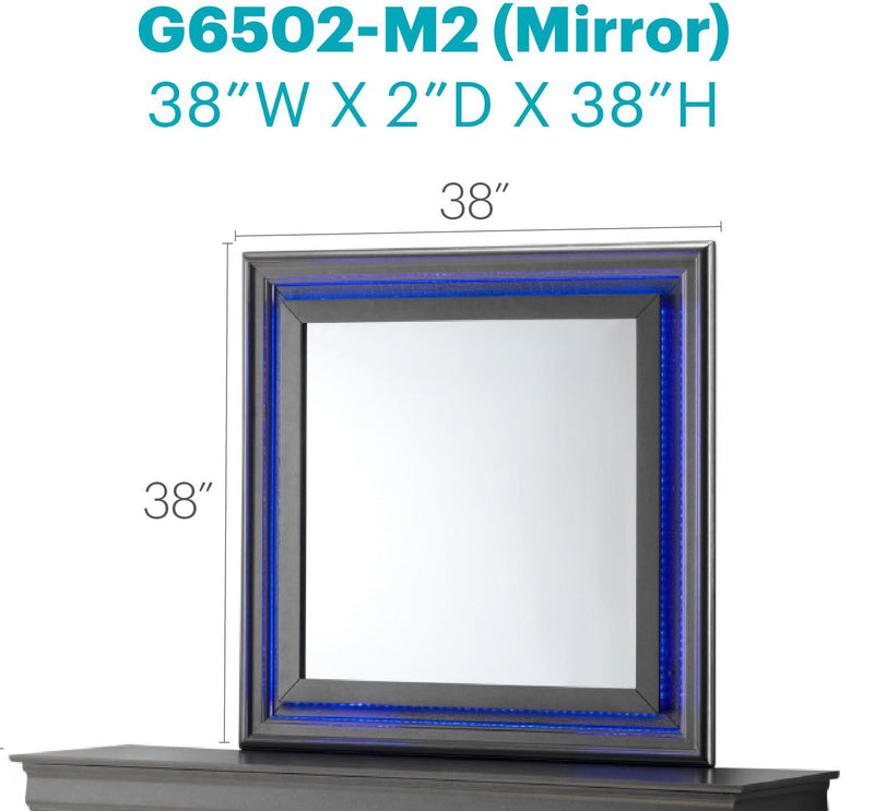 Mirror - Metallic Black