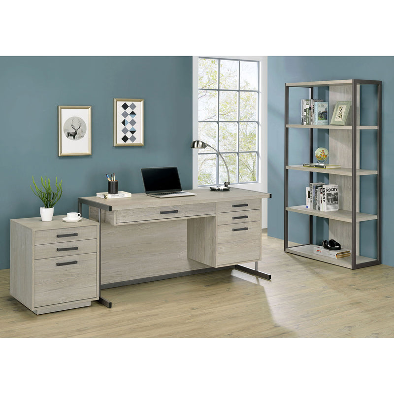 Loomis - 4 Shelf - White / Gray