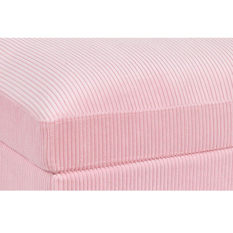 Upholstered Rectangle Ottoman