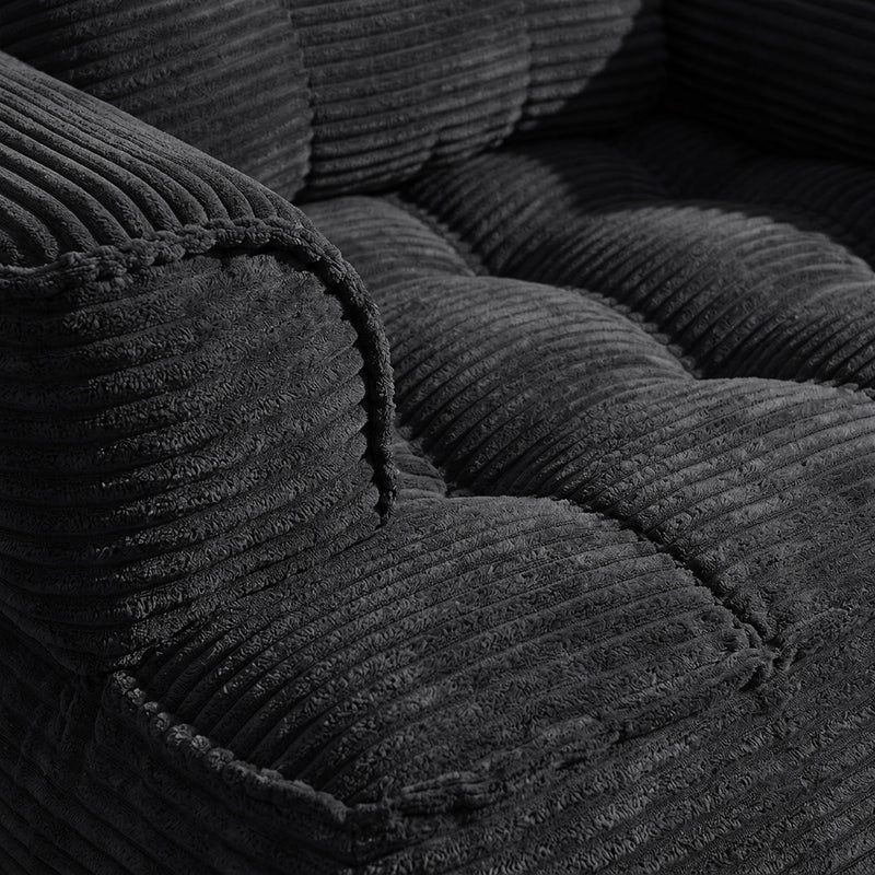 Convertible 2 In 1 Armrest Sofa For Bedroom