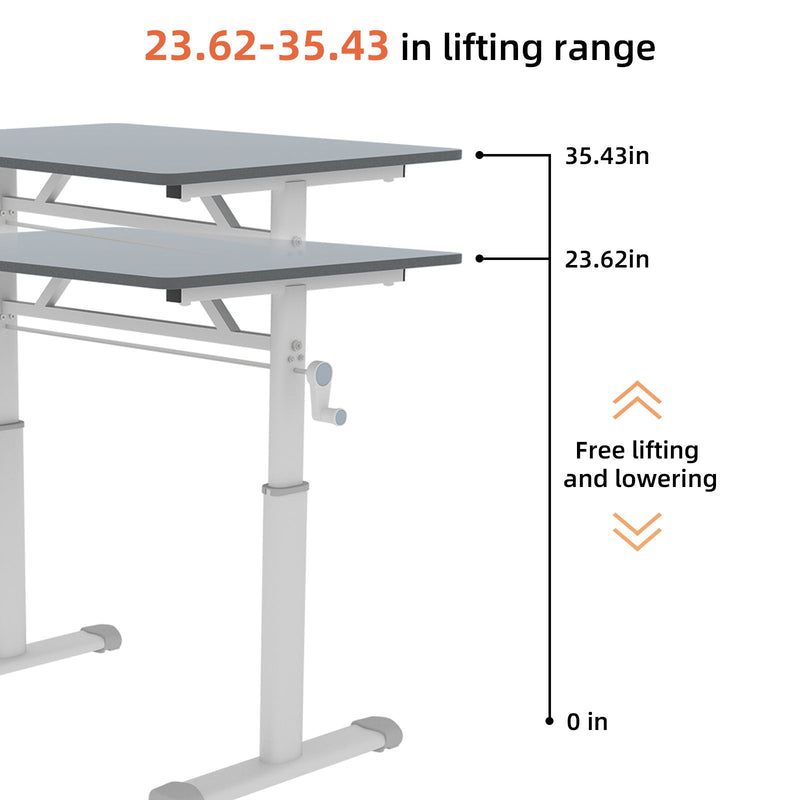 Adjustable Home Office Desk