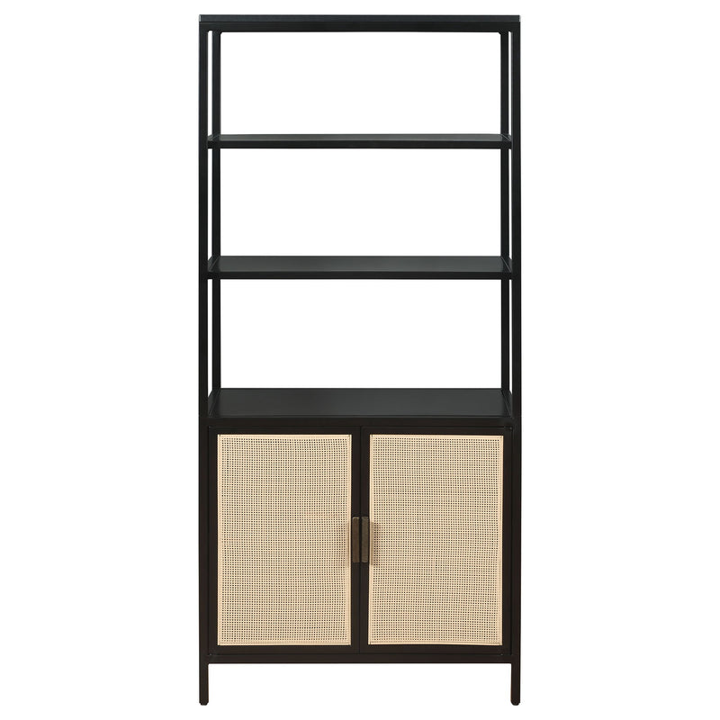 Kenneth - 3 Shelf Radio Weave Accent Cabinet