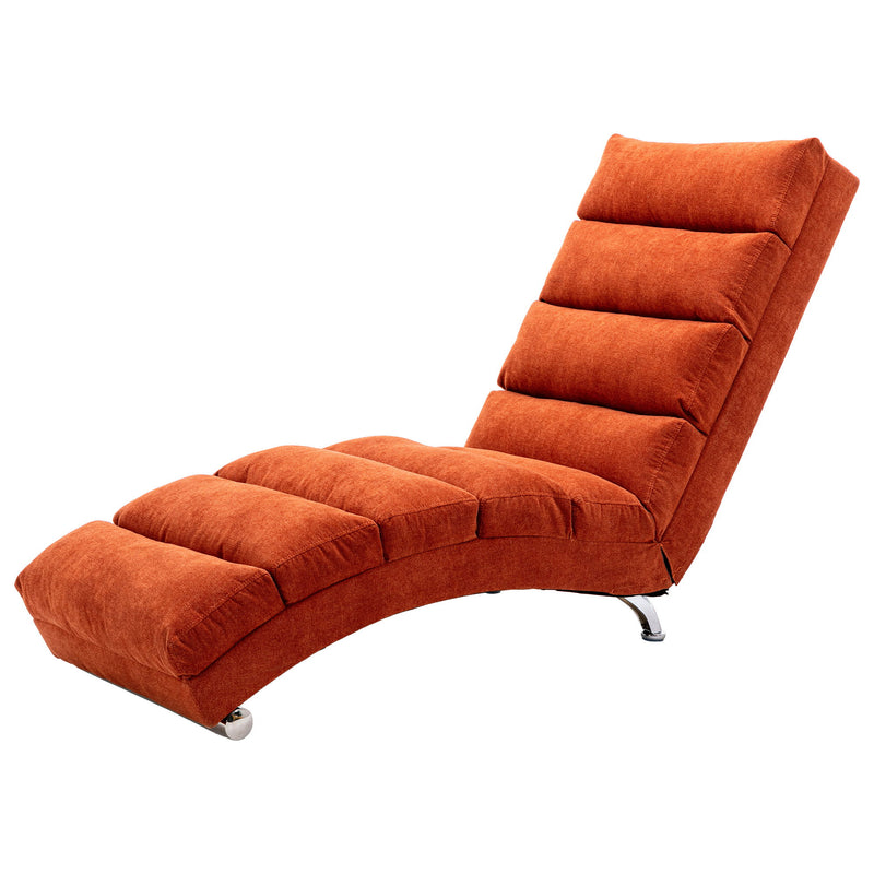 Massage Chaise Lounge Indoor With Remote Control, Ergonomic Electric Massage Lounger