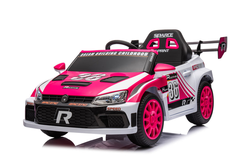 12V4A 20W*2 One Button Start, Forward And Backward, High And Low Speed, Music, Front Light, Power Display, Two Doors Can Open, 2.4G R / C, Seat Belt Four Wheel Absorber Kids Ride On Car