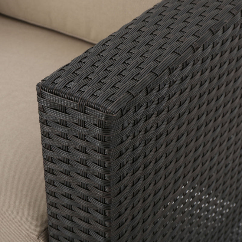 Stylish Outdoor Club Chair With Weather Resistant Cushions