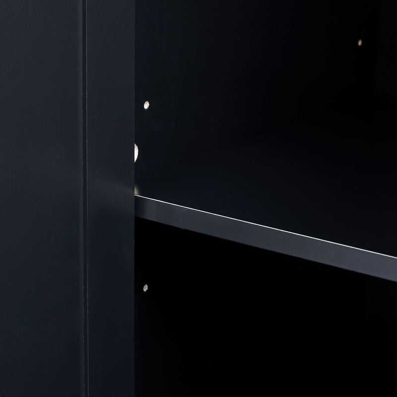 Tall Storage Cabinet With 3 Drawers For Bathroom