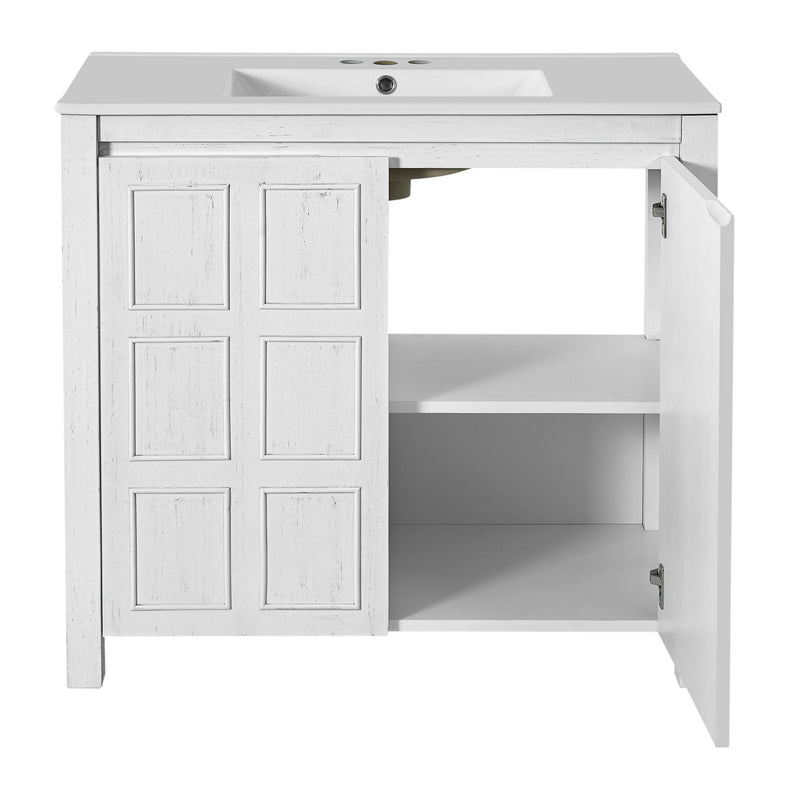 Bathroom Vanity Organizer With Sink, Combo Cabinet Set, Bathroom Storage Cabinet