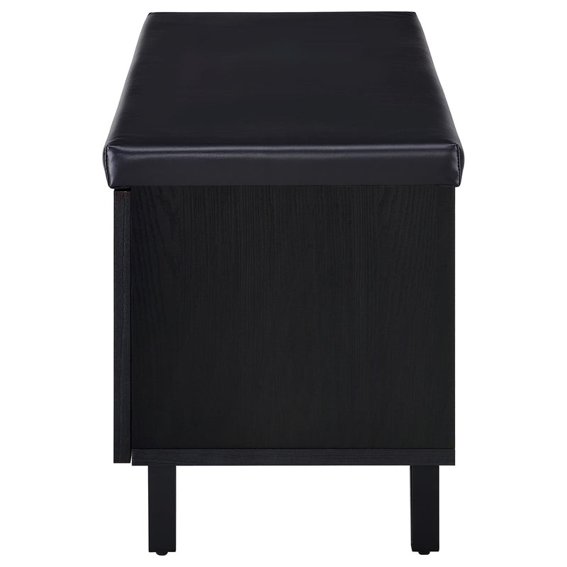 Clackamas - 2 Door Storage Bench With Padded Seat