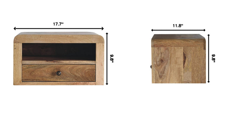 Chunky - Floating Bedside Nightstand