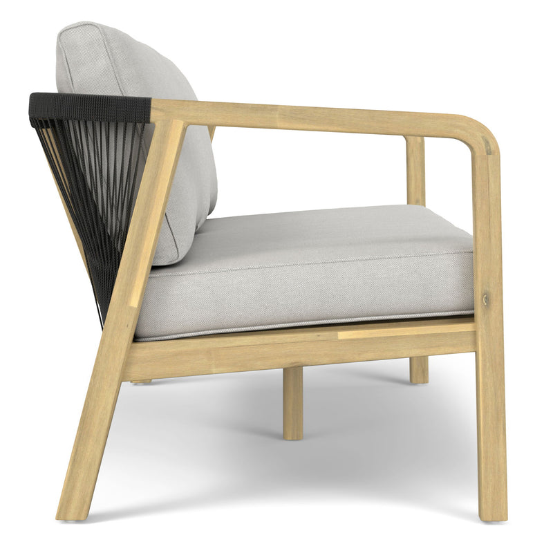 Palmetto - Outdoor Sofa - Silver