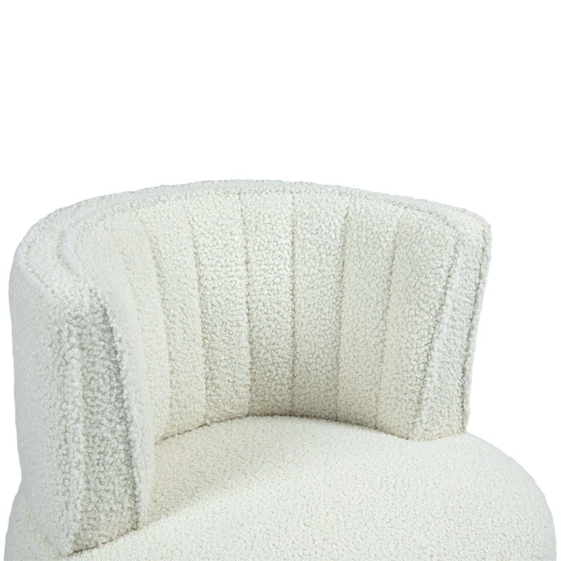 360 Degree Swivel Cuddle Barrel Accent Sofa Chair