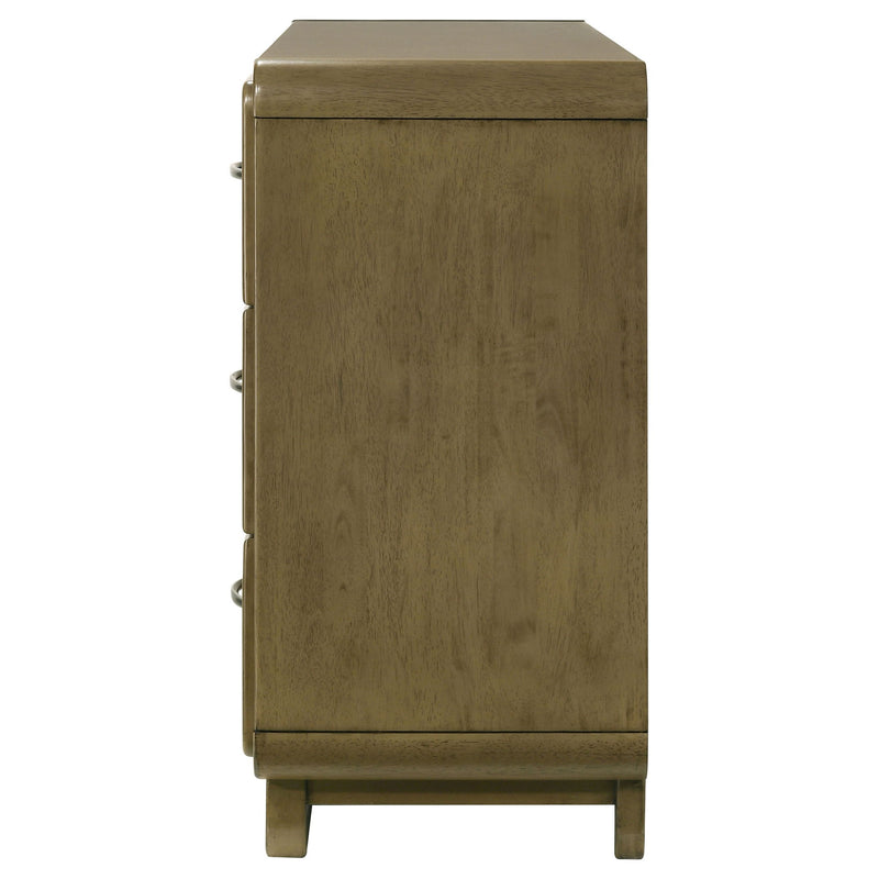 Tully - 6 Drawer Dresser - Nutmeg Brown
