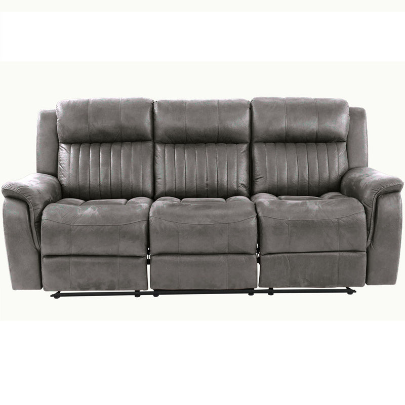 Contemporary Living Room Set, Horizontal And Vertical Tufting