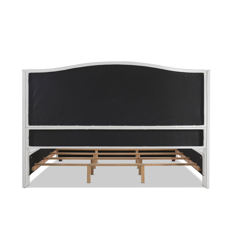 Marcella - Upholstered Shelter Headboard Bed