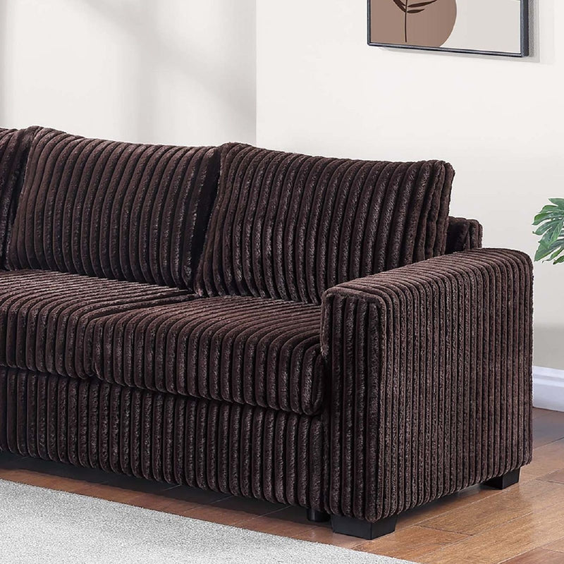 L-Shaped Sectional Set For Living Room