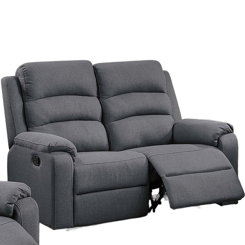 2 Piece Living Room Set With Manual Reclining Loveseat And Recliner
