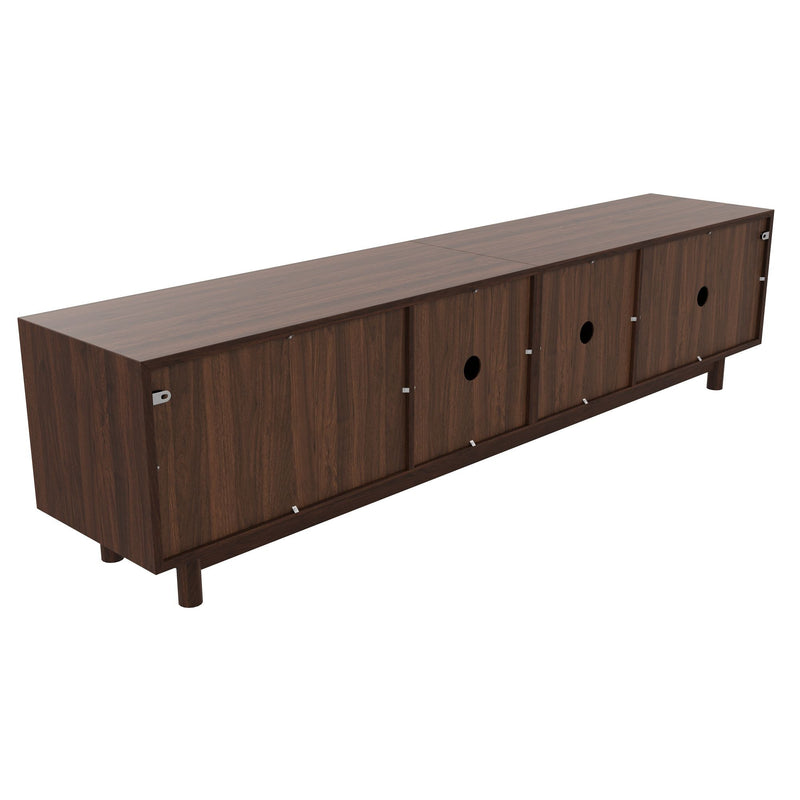 TV Stand With For 85" TVs - Walnut