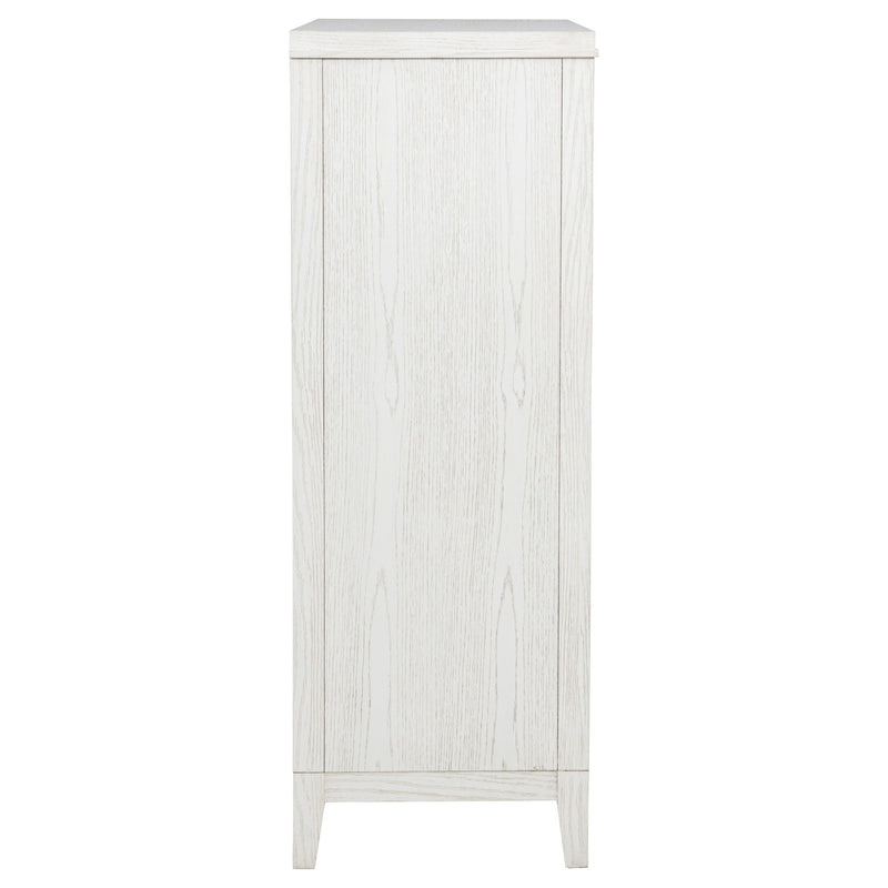 Inverness - 5 Drawer Bedroom Chest - White