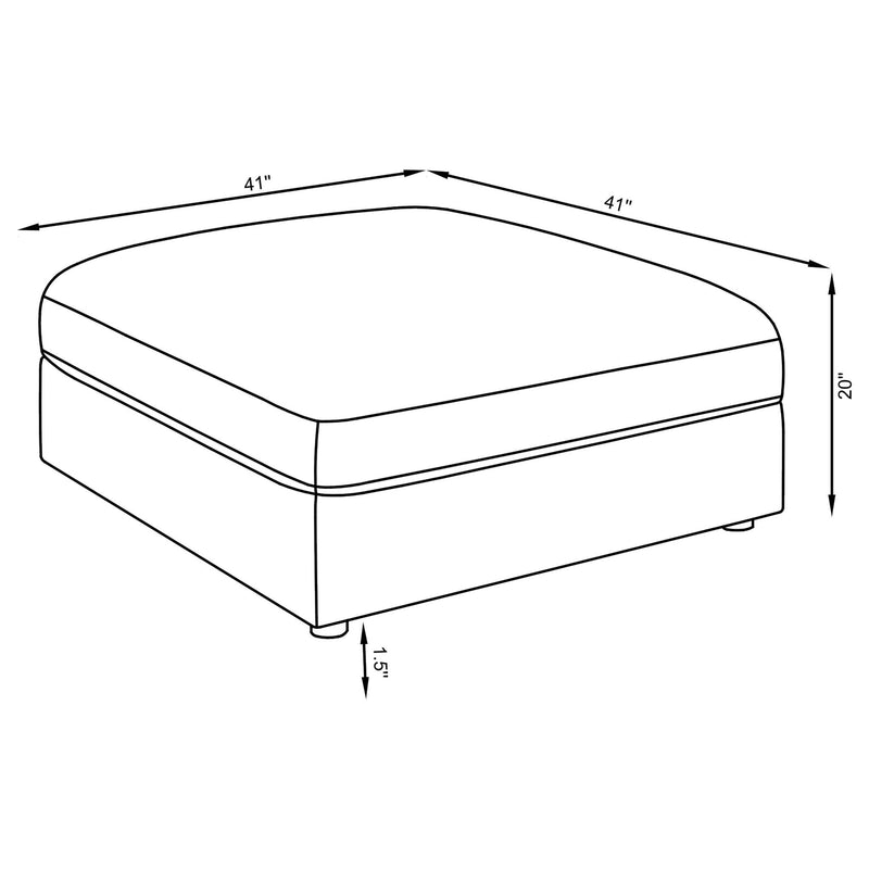 Dulcy - 5 Piece Modular Sectional Sofa - Beige