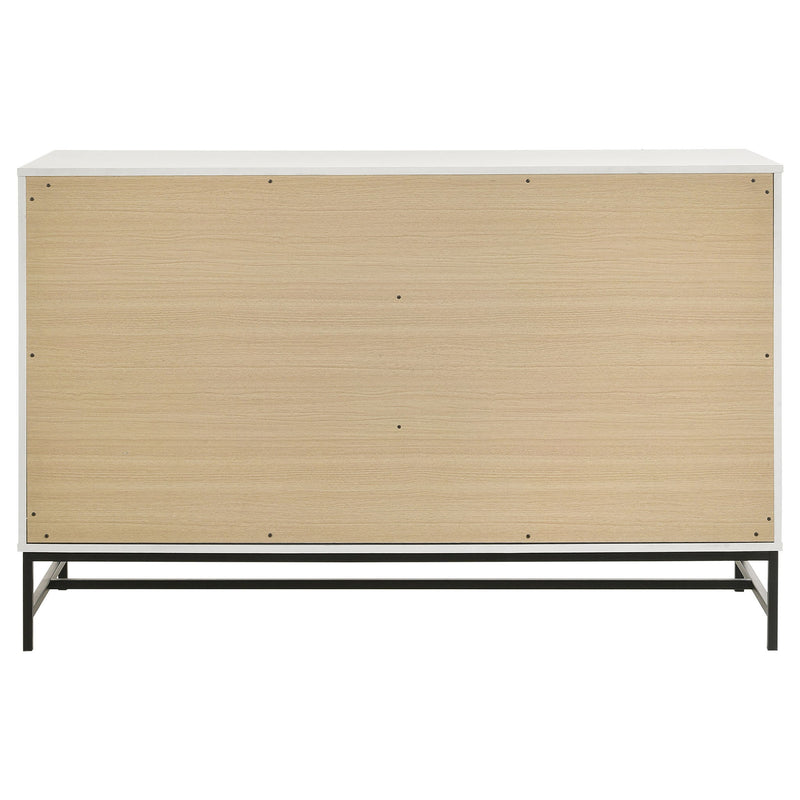 Taraval - 6 Drawer Bedroom Dresser - White