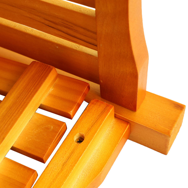 Square Outdoor Flower And Herb Pot - Teak