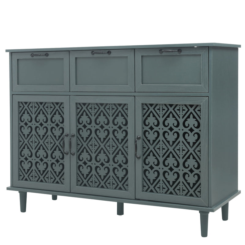 3 Door 3 Drawer Elegant Cabinet