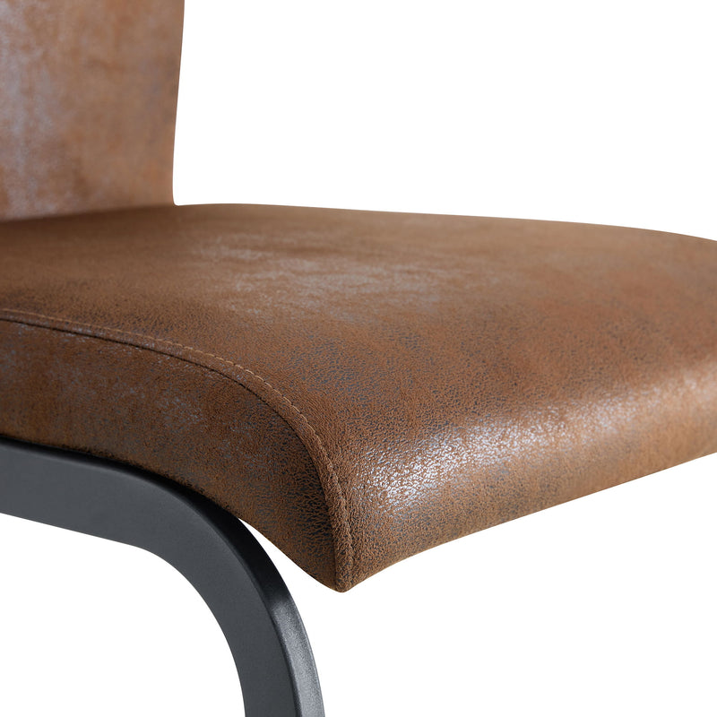 Dining Chairs With Ergonomic Backrest
