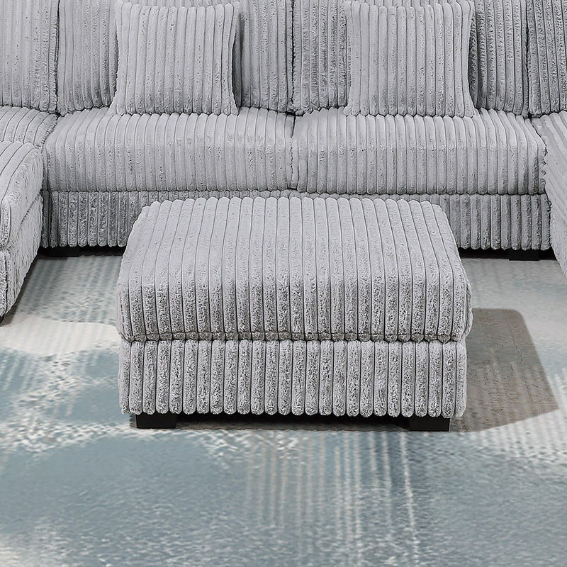 Ottoman - Gray / Mink