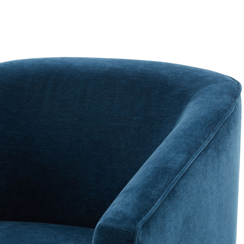 Elm - Skirted Swivel Chair