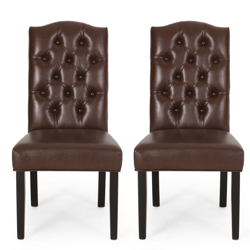 Harriet - Tufted Dining Chair With Button Tufting And Diamond Stitching