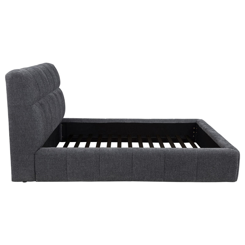 Branson - Platform Bed With Tufted Headboard