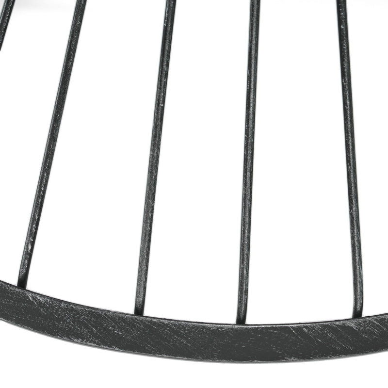 Lassen - Modern Outdoor Side Table With Hourglass Design