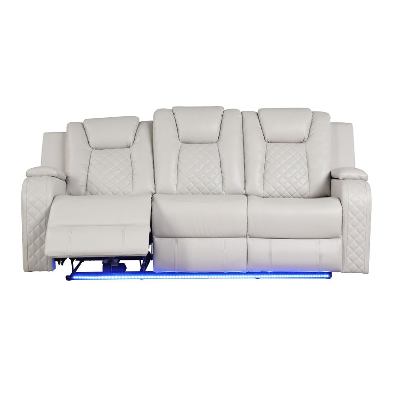 Benz - Power Reclining Sofa With LED Lighting