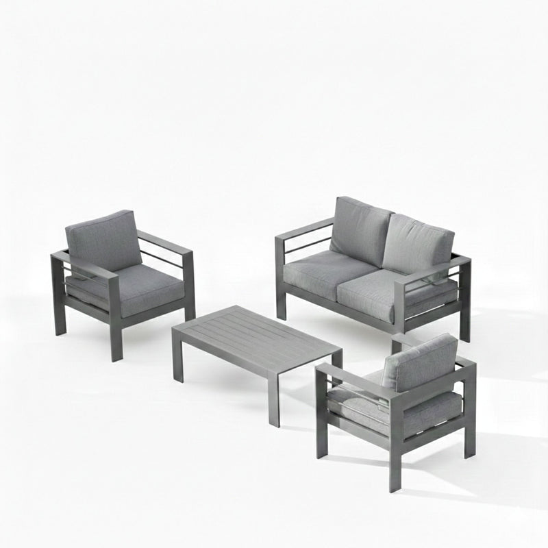 Outdoor Patio Set, All-Weather & Thick Cushions