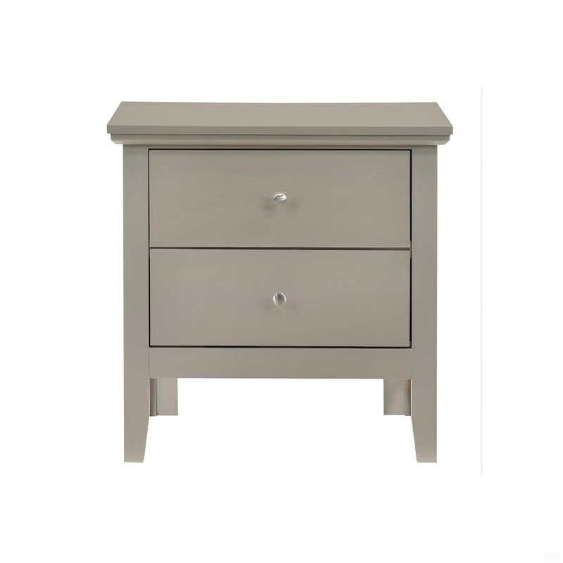 English Dovetailed Drawers Nightstand