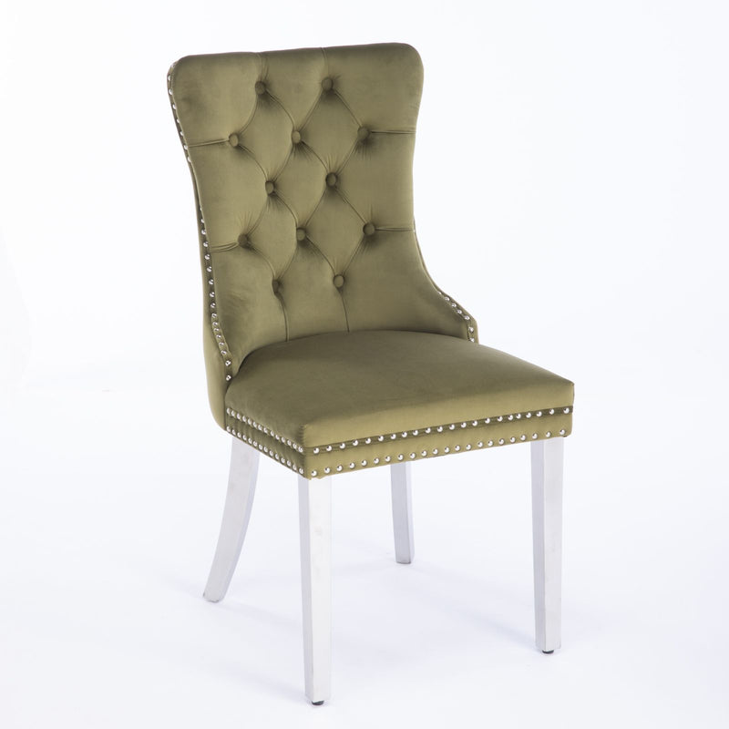 Nikki - Contemporary Upholstered Dining Chair (Set of 2)