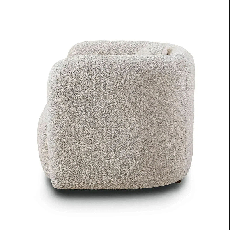Japandi Style Accent Square Chair