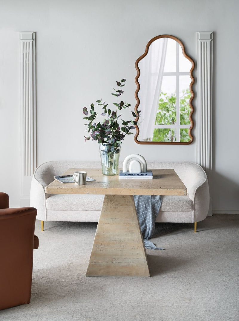 Square Dining Table With Pedestal Base