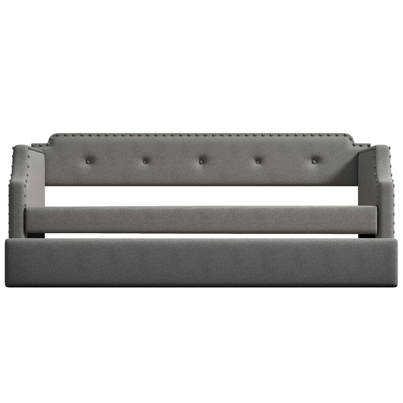 Upholstered Daybed With Trundle