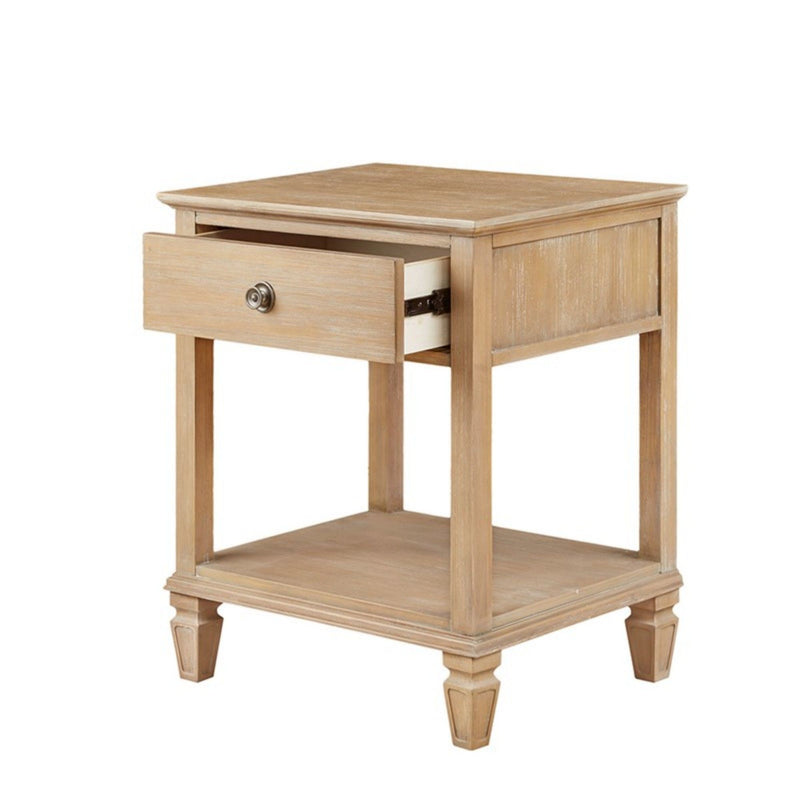 Victoria - Bedside Table With Drawer And Shelf