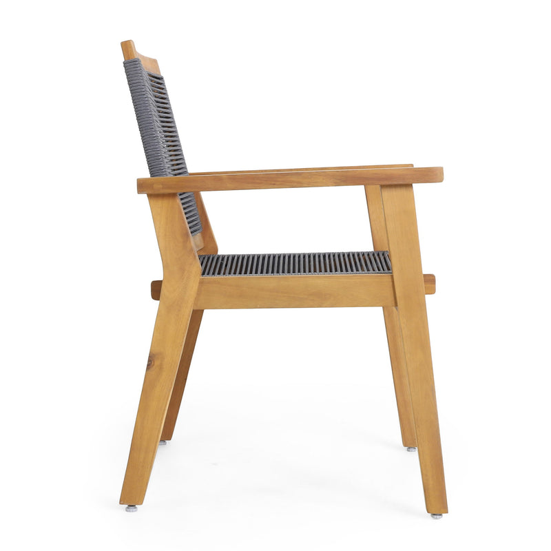 Outdoor Rope Dining Chair (Set of 2)