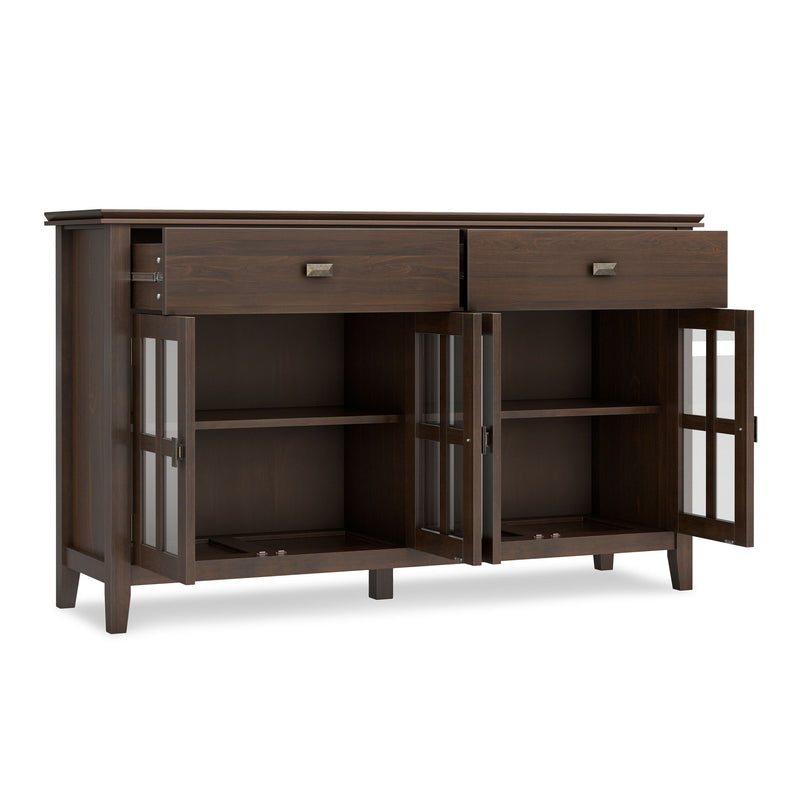 Artisan - Large 4 Door Sideboard Buffet - Brown